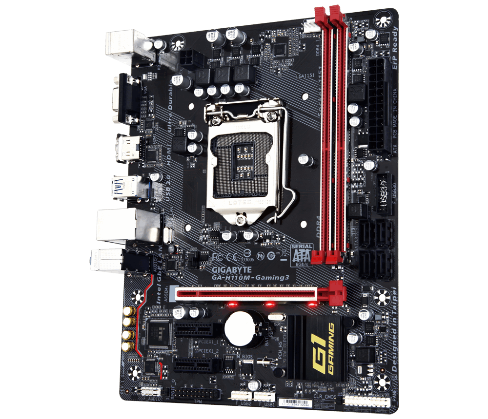 Gigabyte Ga H M Gaming Motherboard Specifications On Motherboarddb